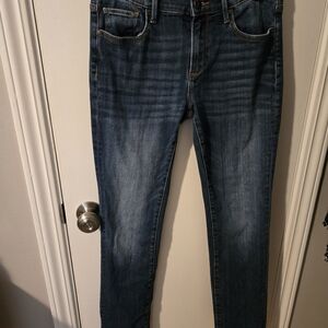 DRIFTWOOD AUDREY Classic Blue Slim Straight Leg Jeans